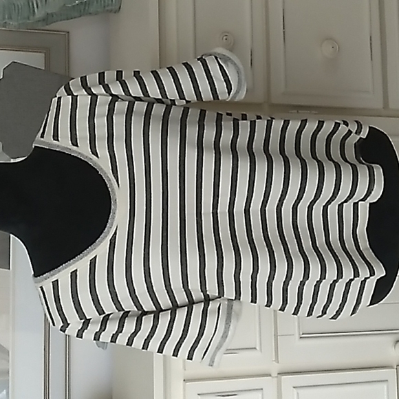 Green Envelope Tops - Green Envelope Striped Top